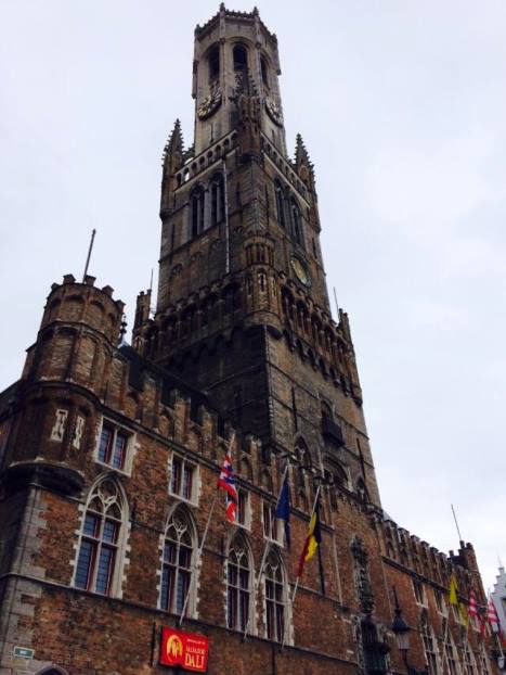 Il Breffroi di Bruges, la famosa torre di Piazza del Mercato