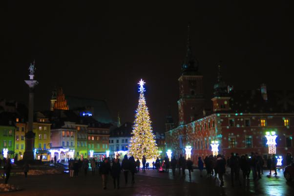 Luci di Natale a Varsavia 02