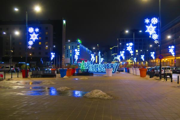 Luci di Natale a Varsavia 15